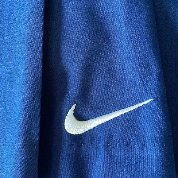 Nike pleated tennis skirt pocket NWT 10 navy athletic sporty women golf academia - Picture 7 of 8